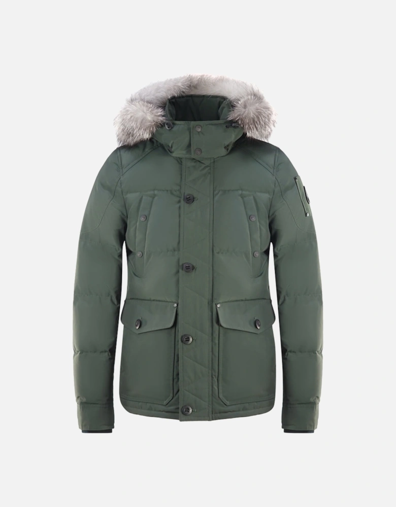 Round Island Can Army Bomber Down Jacket