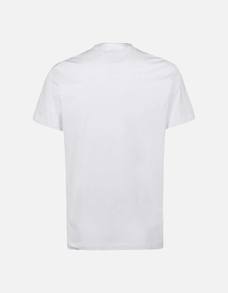 Multi Logo Maple Leaf White T-Shirt