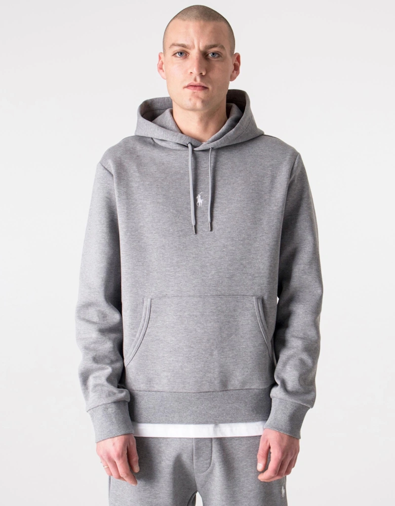 Double Knit Central Logo Hoodie