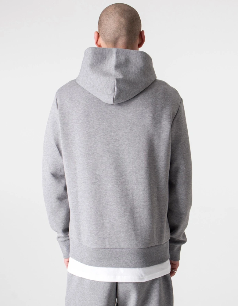 Double Knit Central Logo Hoodie