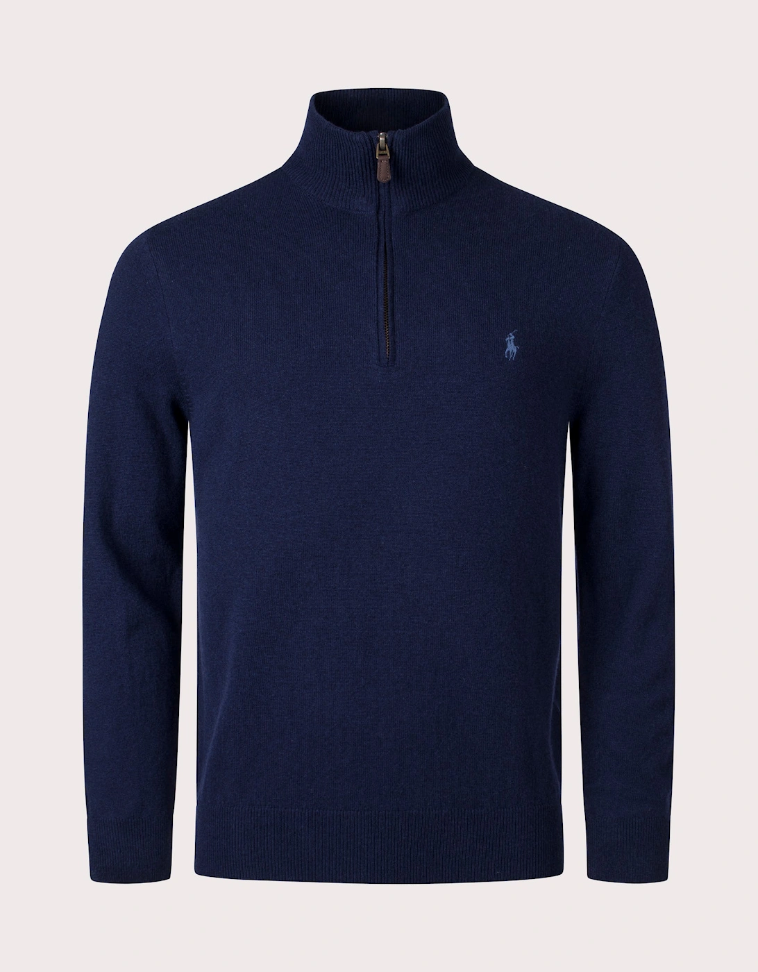 Merino Wool Quarter Zip Jumper, 4 of 3