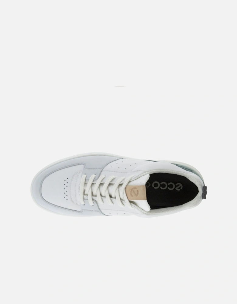 Mens Street 720 Leather GORE-TEX Trainers - Concrete/Green