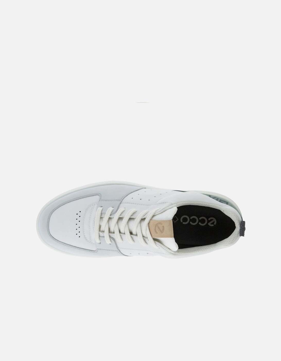 Mens Street 720 Leather GORE-TEX Trainers - Concrete/Green