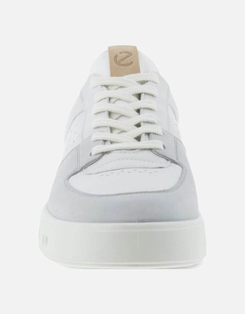 Mens Street 720 Leather GORE-TEX Trainers - Concrete/Green