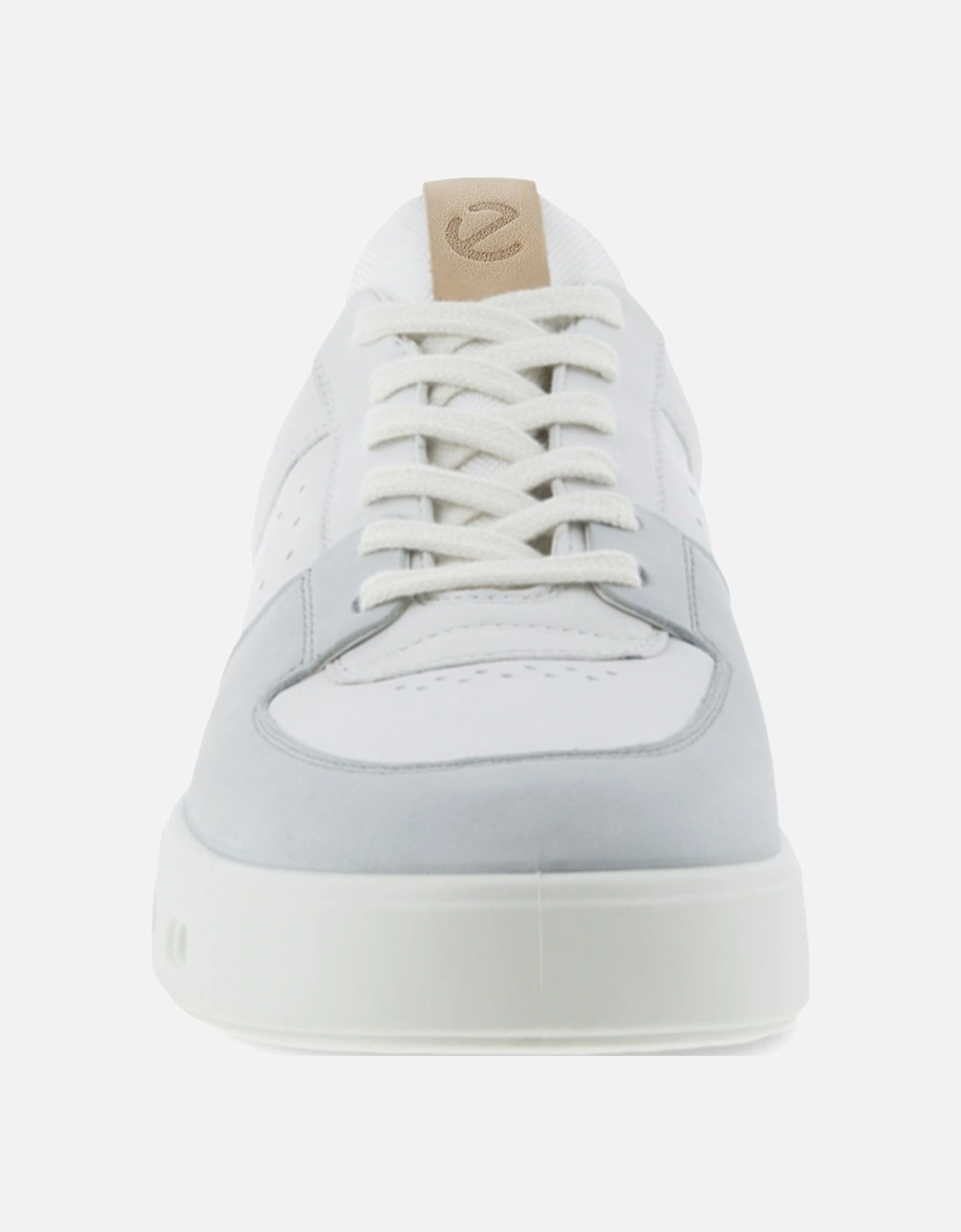 Mens Street 720 Leather GORE-TEX Trainers - Concrete/Green
