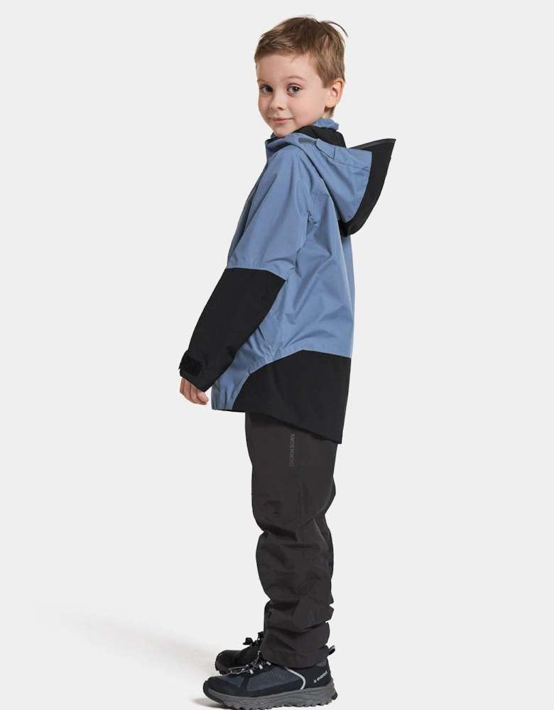 Kids Salvia Waterproof And Windproof Jacket - Blue
