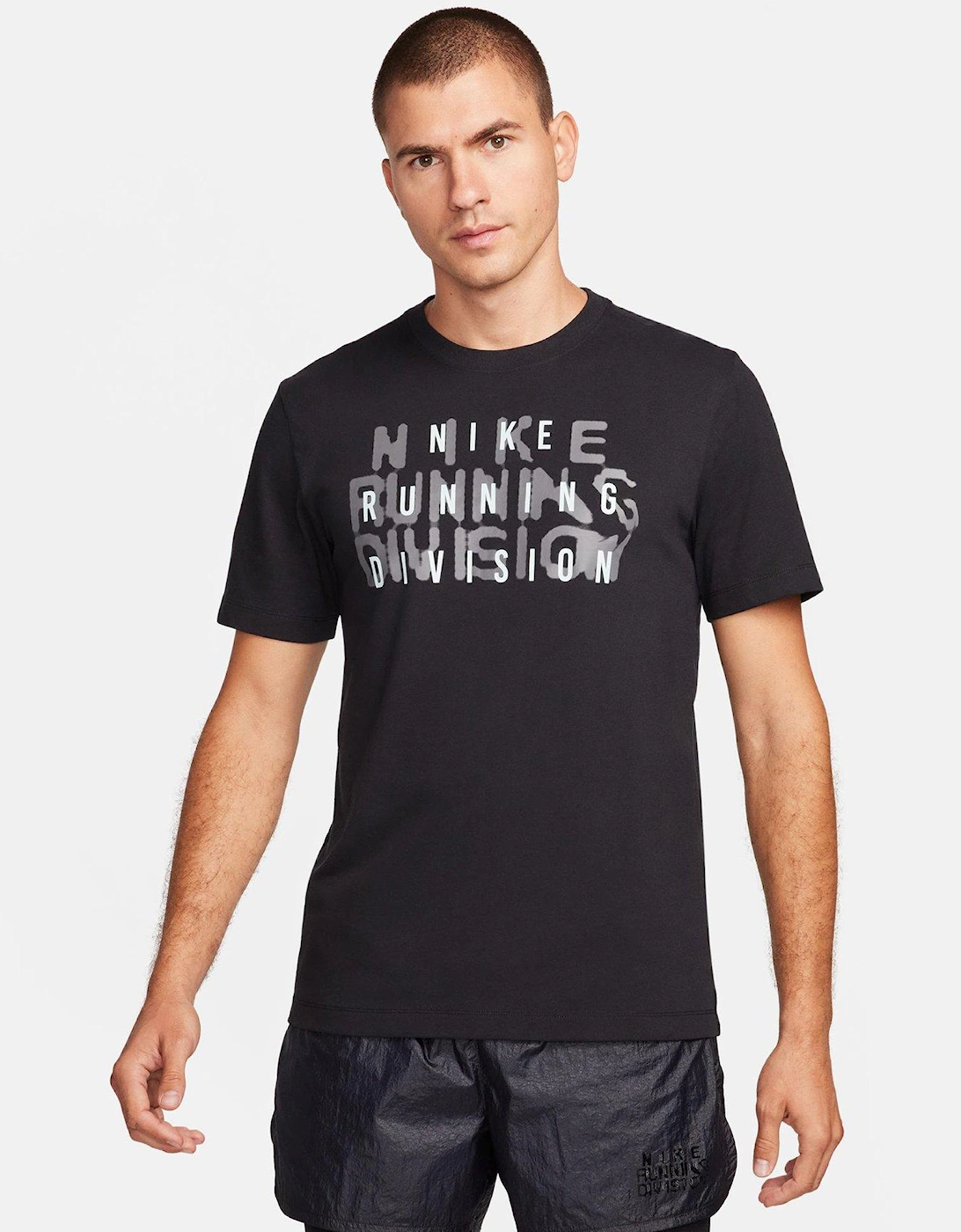 Men's Run Division T-Shirt - Black, 6 of 5