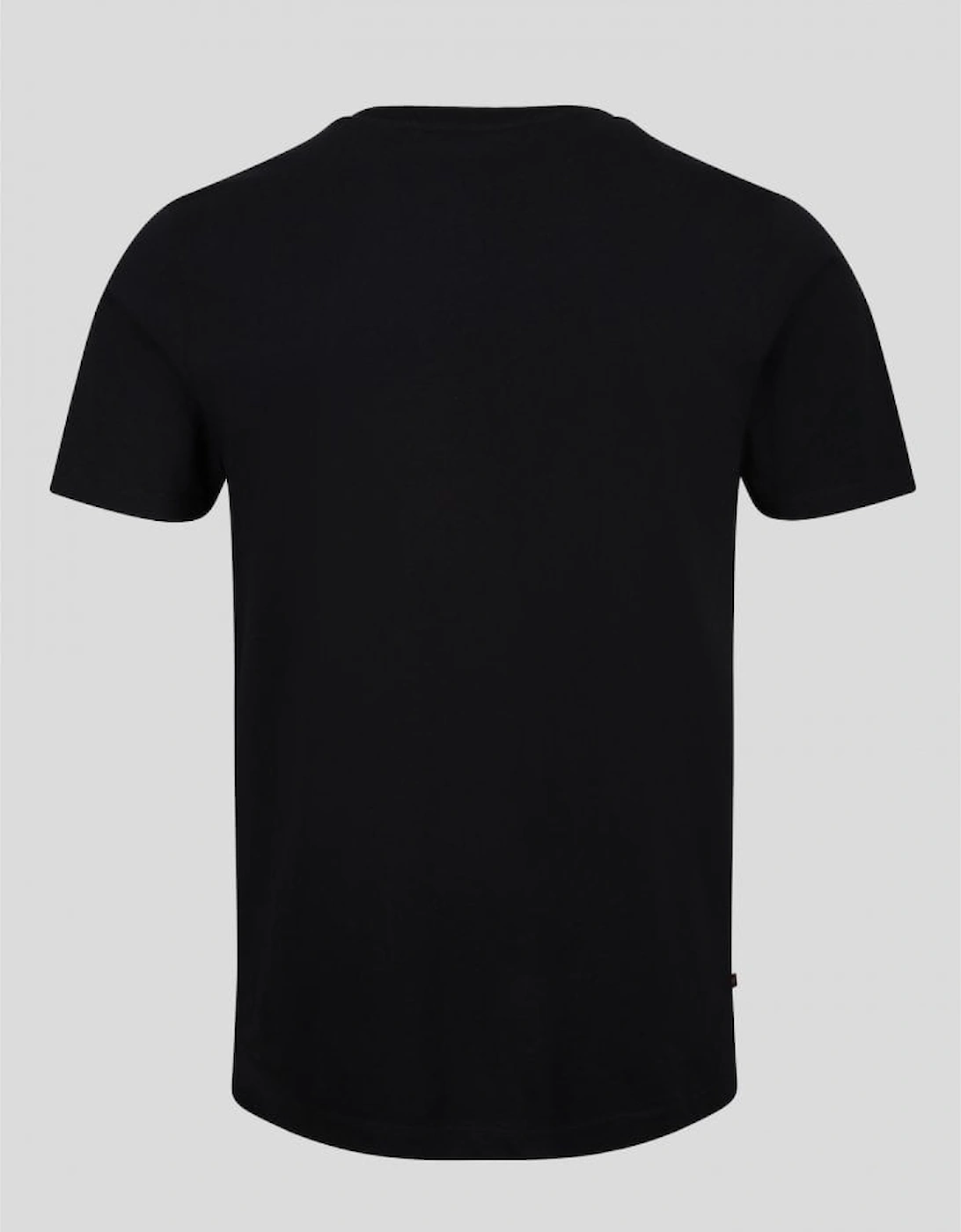 5 Oclock shadow printed T-Shirt - Black