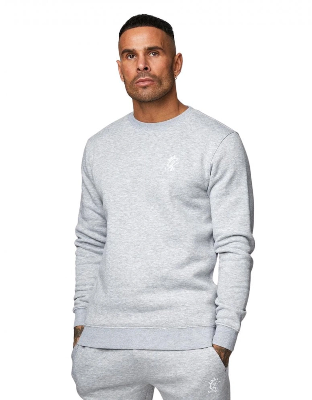 Fundamental Fleece Sweatshirt - Grey Marl, 6 of 5