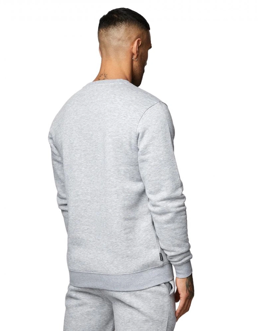 Fundamental Fleece Sweatshirt - Grey Marl