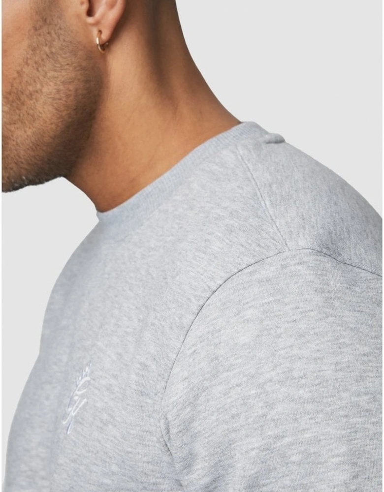 Fundamental Fleece Sweatshirt - Grey Marl