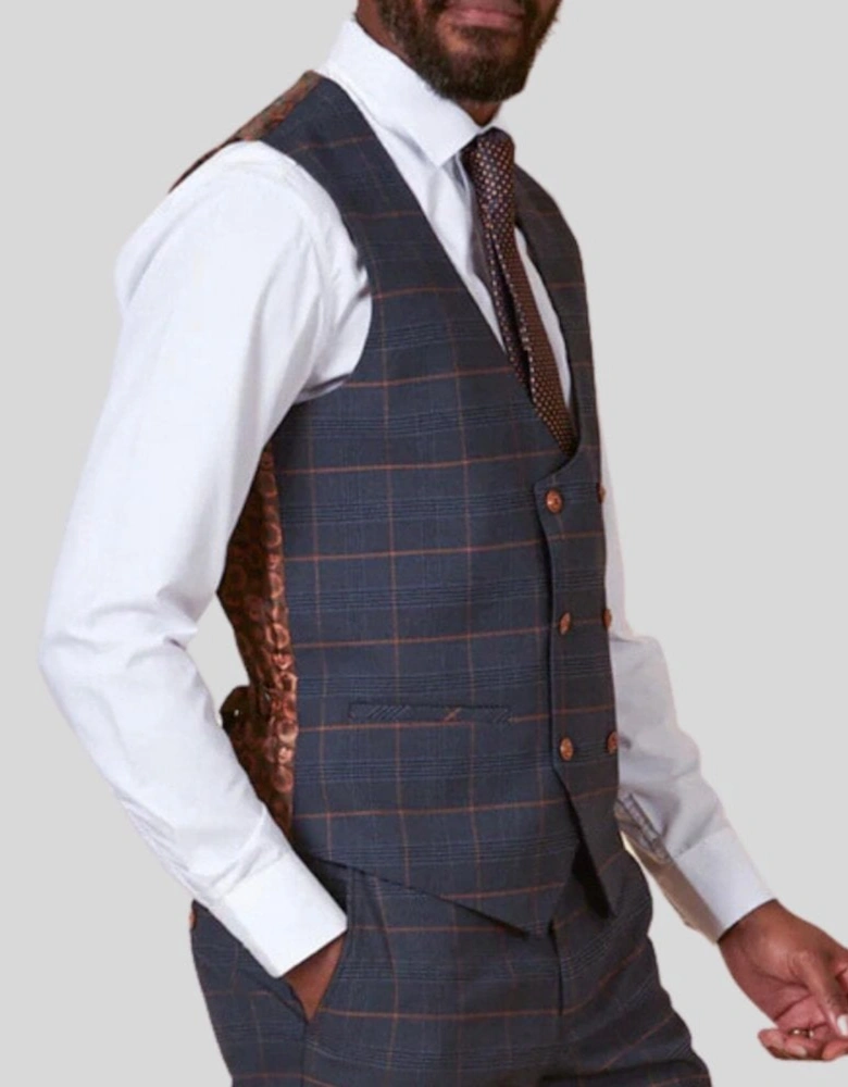 Jenson Waistcoat - Marine Navy