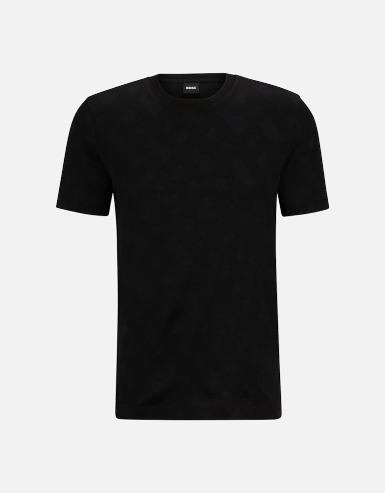 BOSS Black Tiburt 333 T-Shirt 10254024 001 Black
