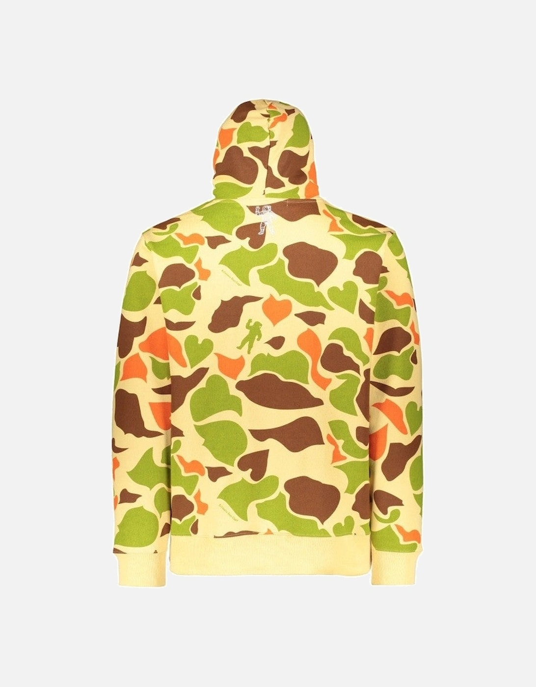 Billionaires Boys Club Camo Print Popover Hoodie - Beige