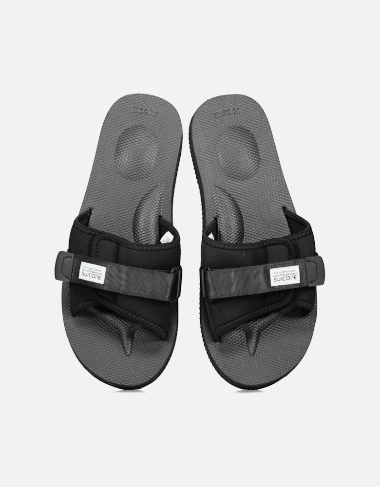 Padri Nylon Sandals - Black