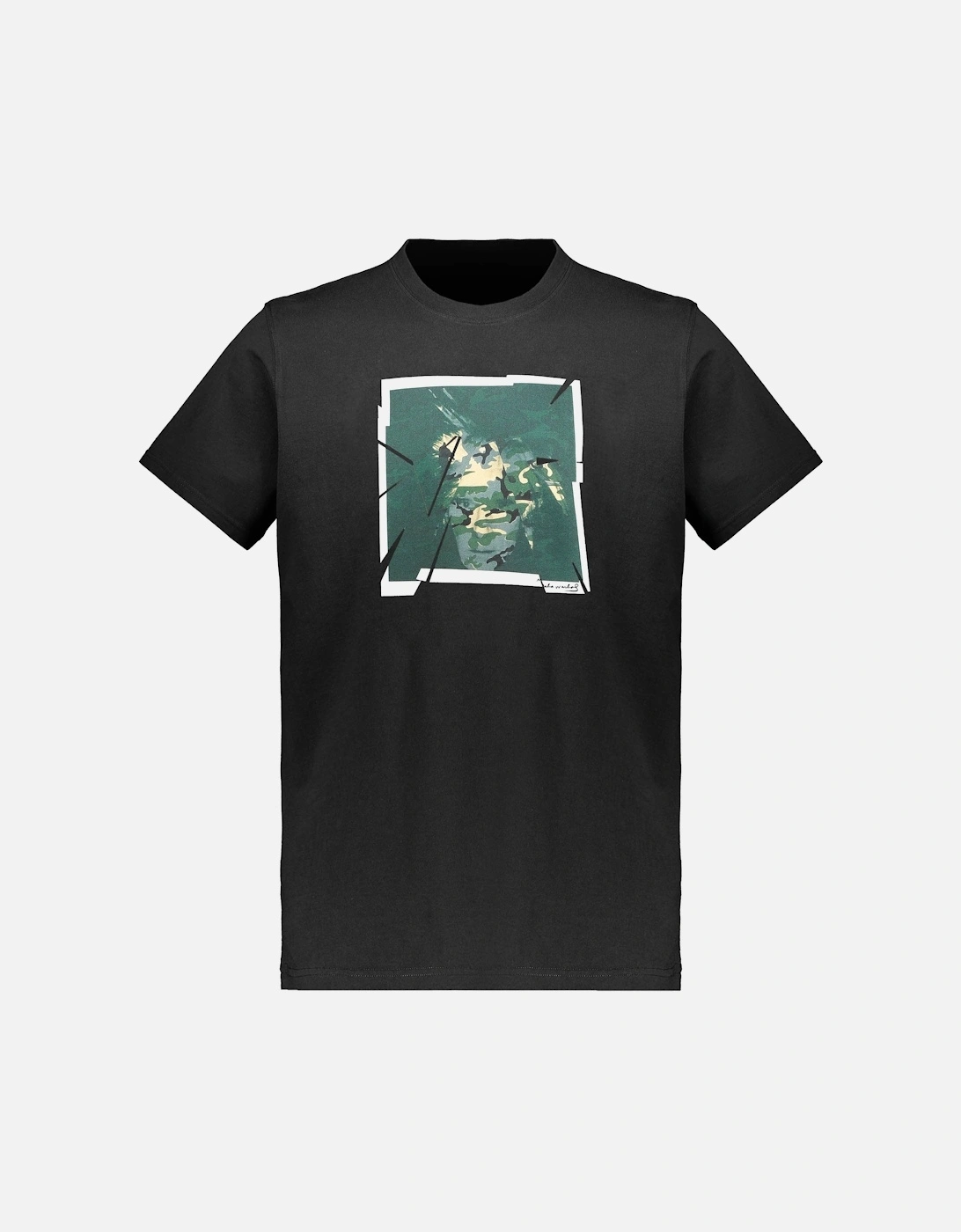 Warhol Camo Print T-Shirt - Black, 4 of 3