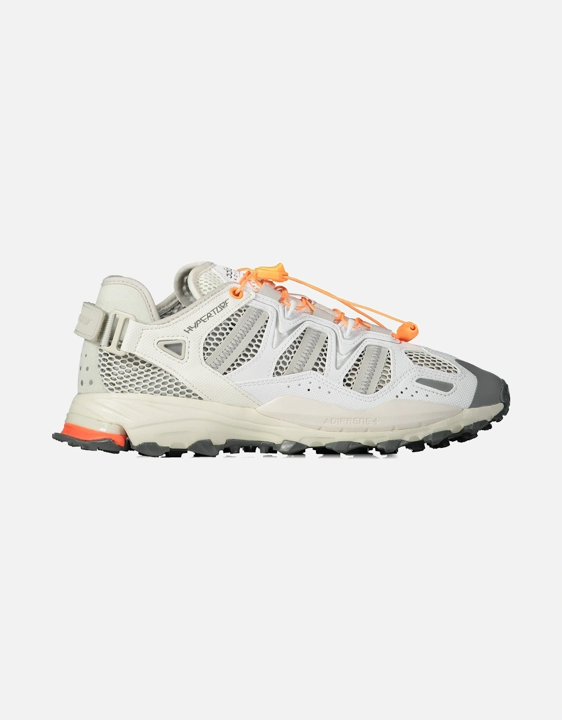 Men's Adidas Hyperturf - White/ Grey/ Orange - Size: 11