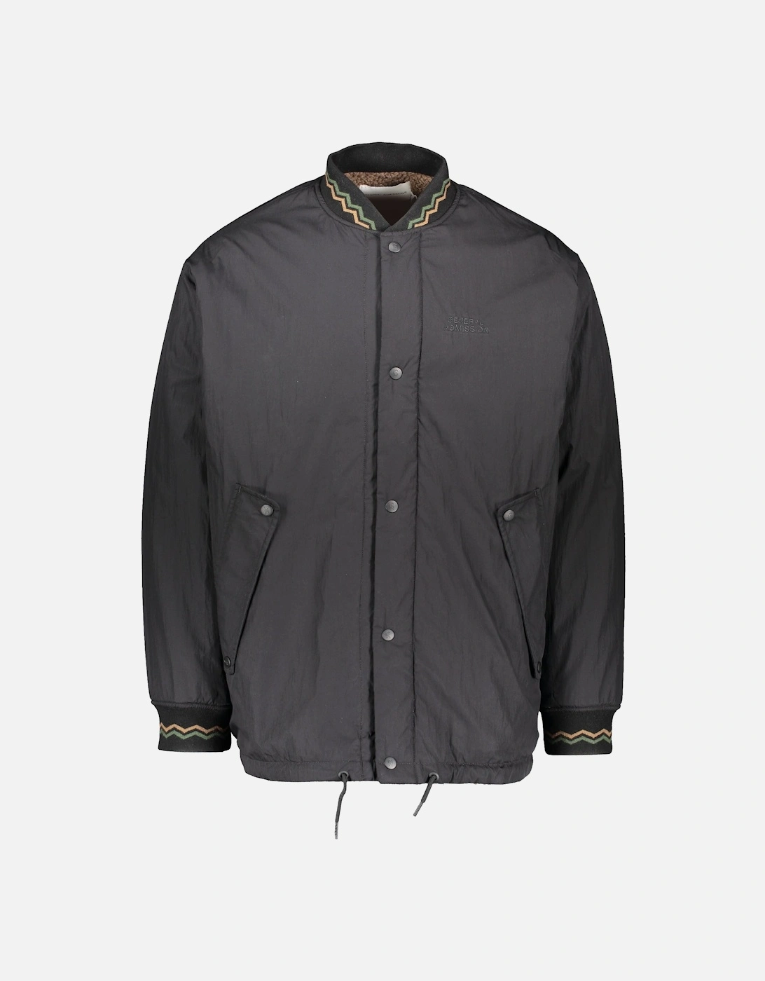 Men's General Admission Alondra Coach Jacket - Black - Size: 42/Regular