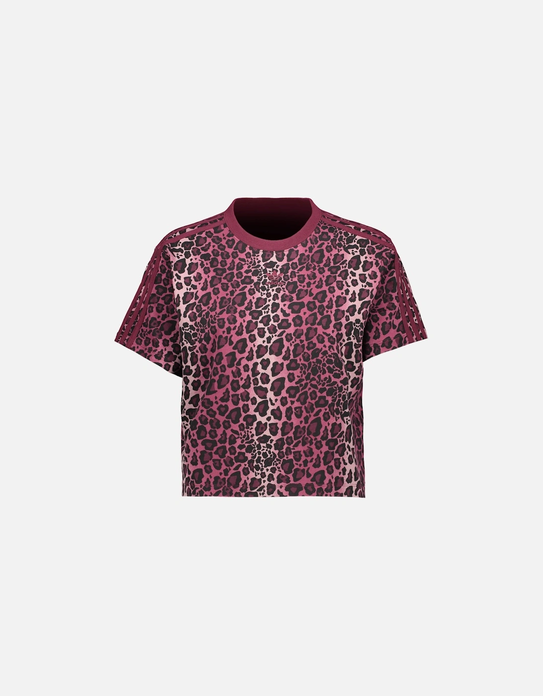 Women's T-shirt - Pink leopard Print, 3 of 2
