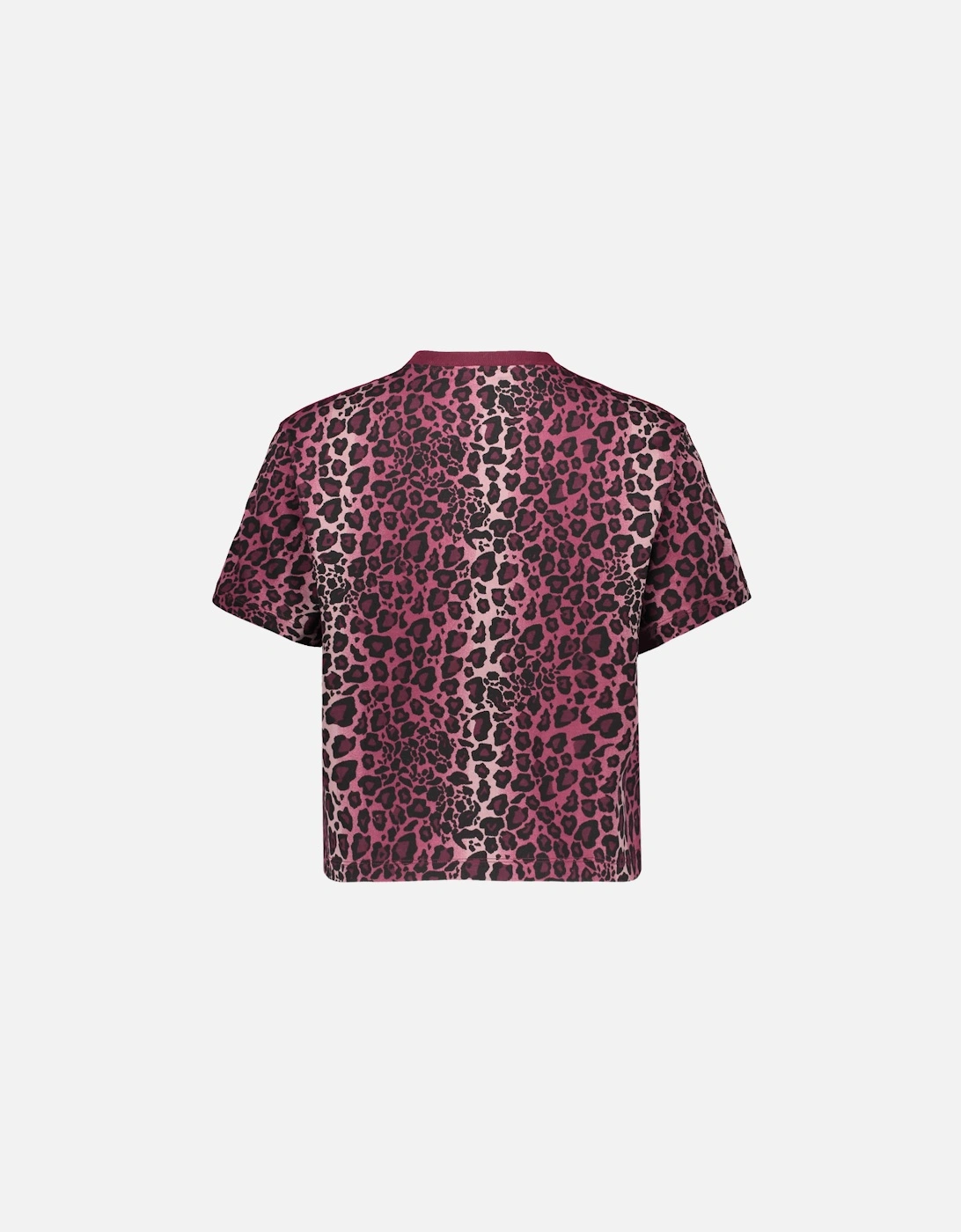 Women's T-shirt - Pink leopard Print