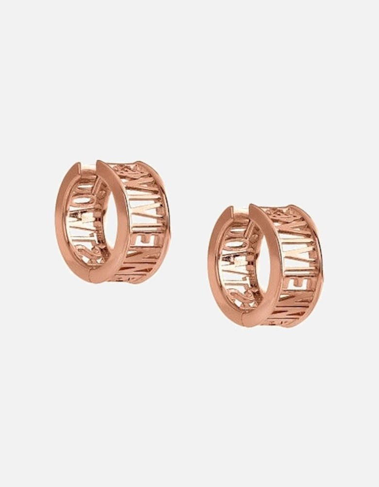 Westminister Earrings - Pink-Gold