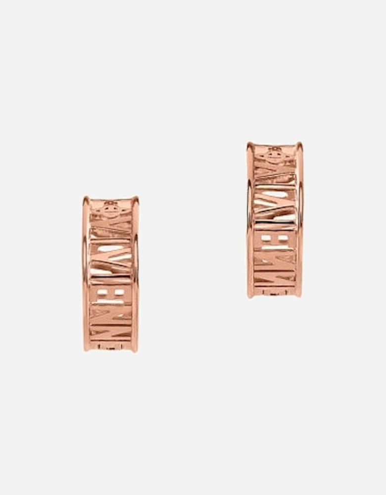Westminister Earrings - Pink-Gold