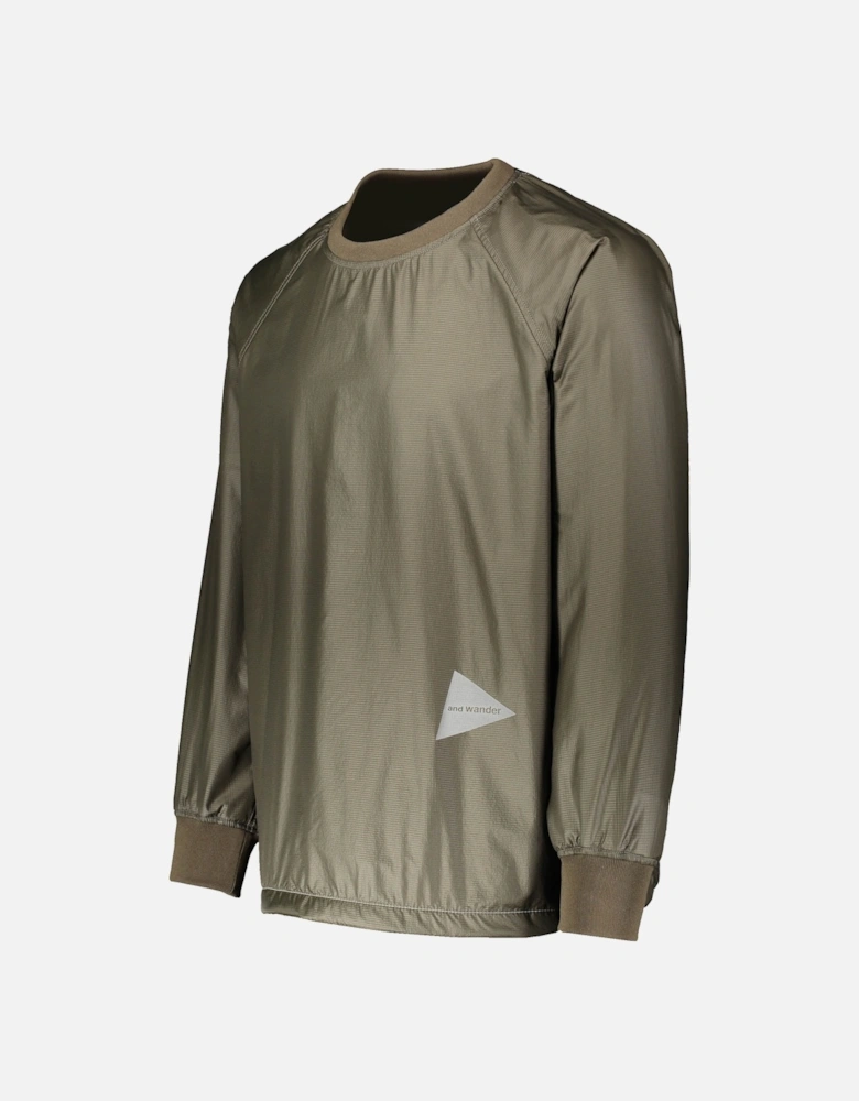 Covered Rip Pullover - Khaki