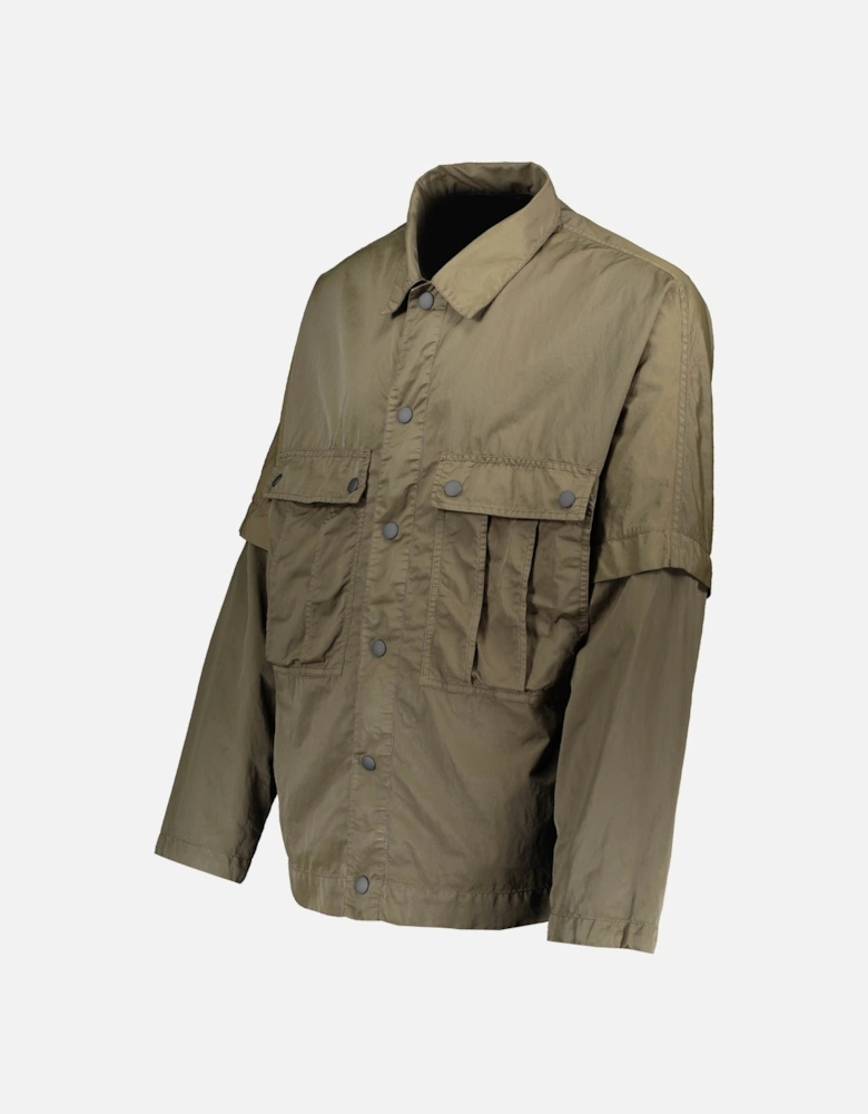 Killa Cargo Coach Jacket - Military Green