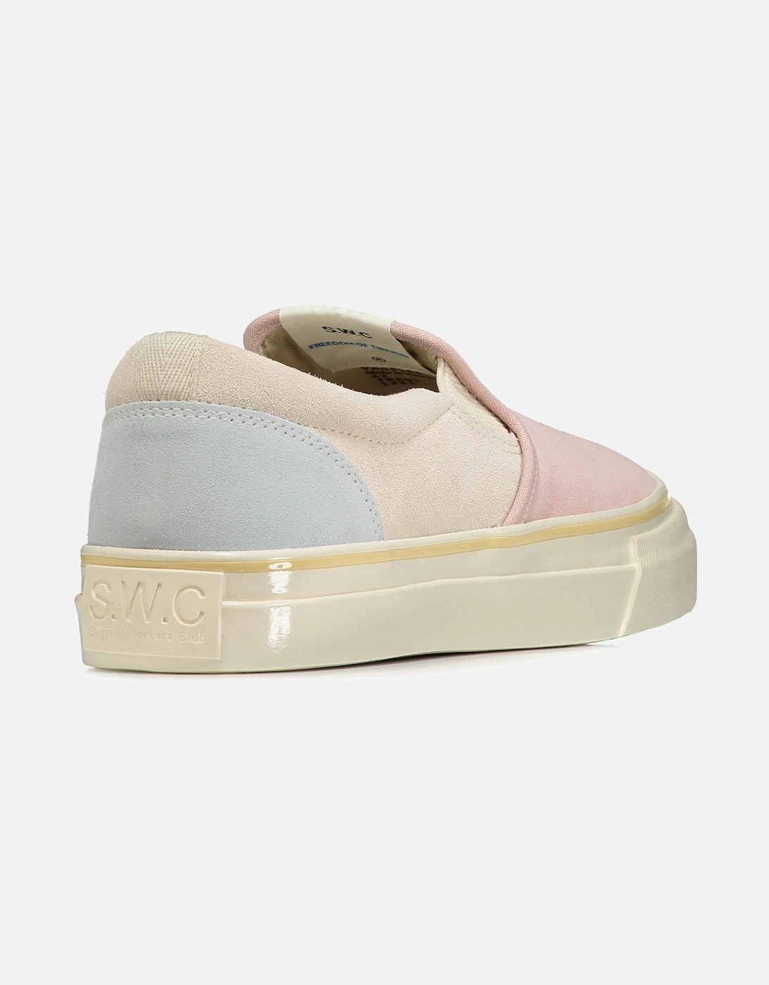 Lister Suede Trainers - Pastel