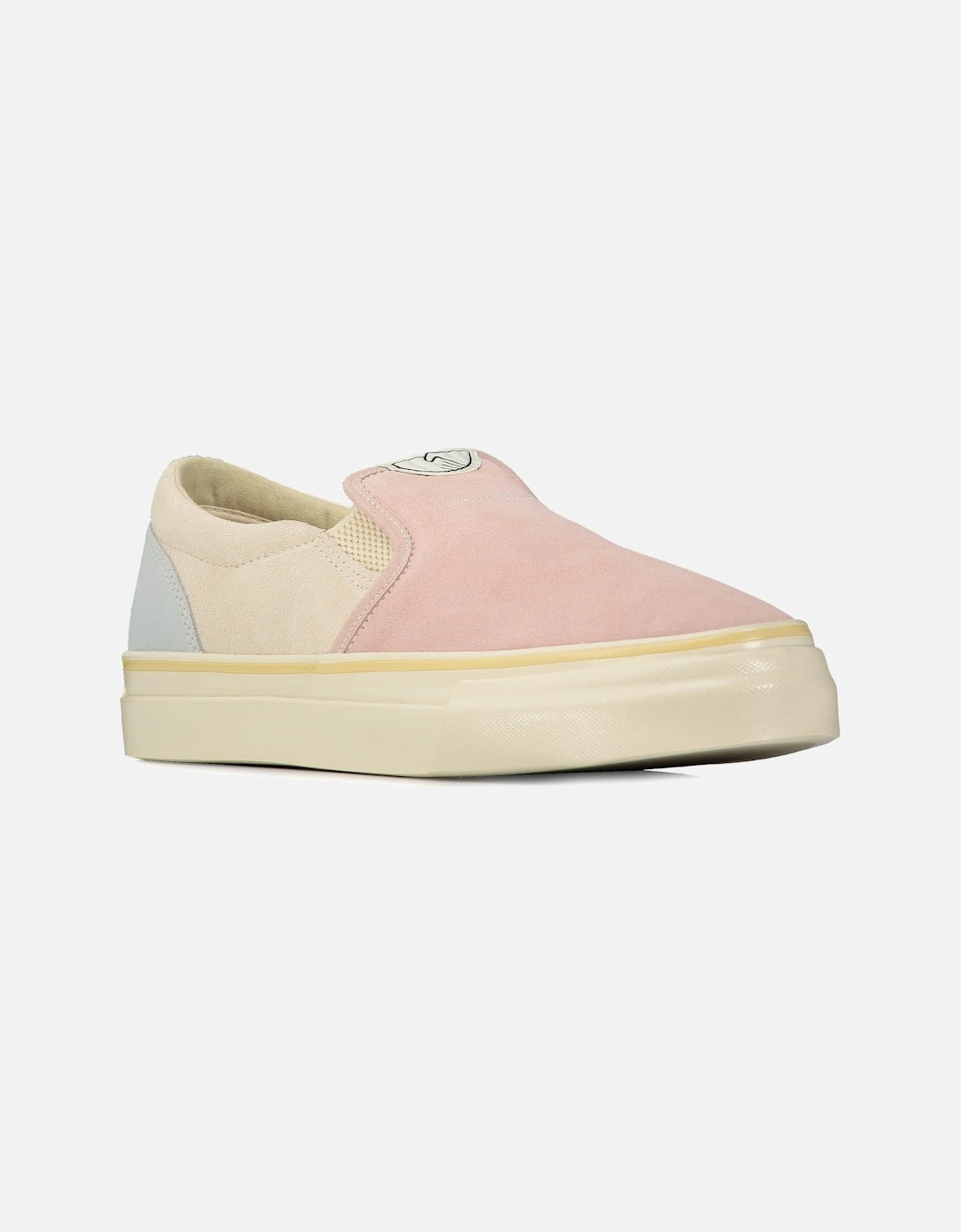 Lister Suede Trainers - Pastel