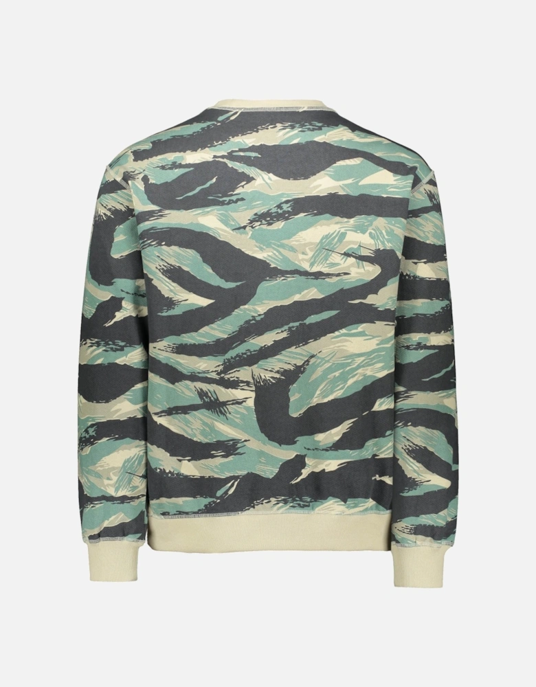 Camo Military Type Sweatshirt - Jungle