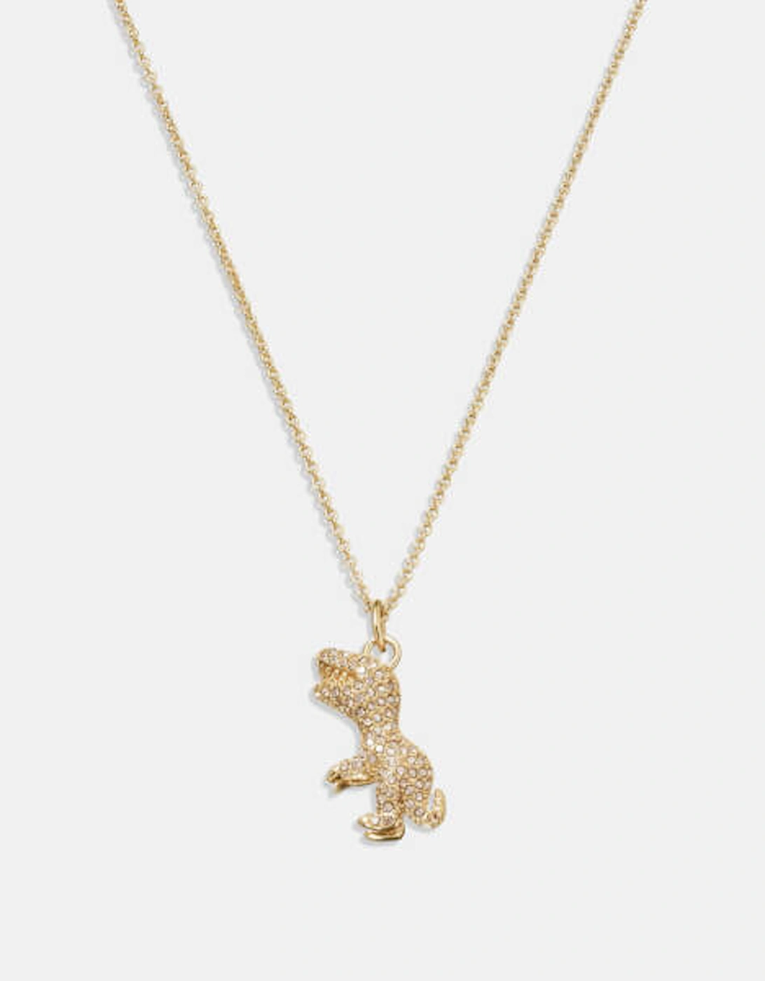 Rexy Pendant Crystal and Gold-Tone Necklace, 2 of 1