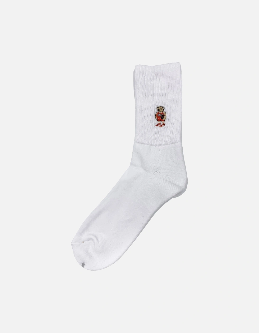 Rostersox's Bear Socks - White