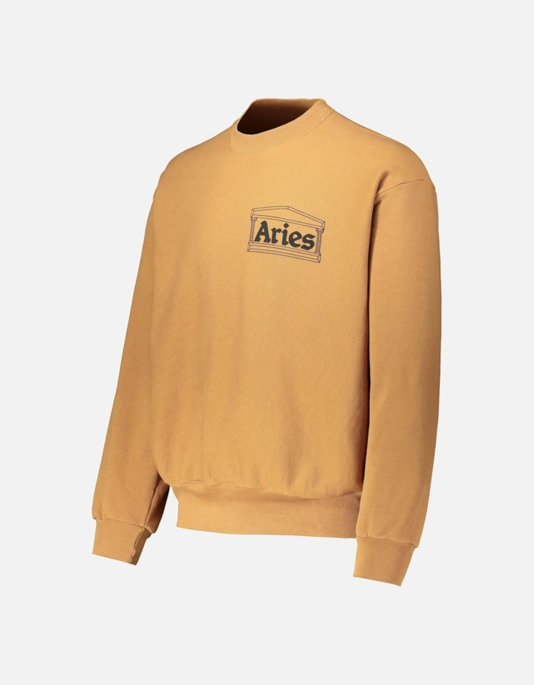 Premium Temple Sweatshirt - Camel