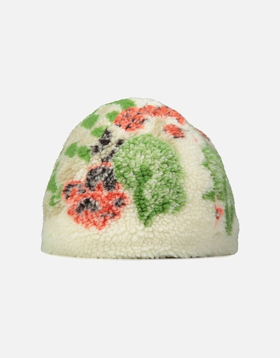Mycology Jacquard Knit Beanie - Cream