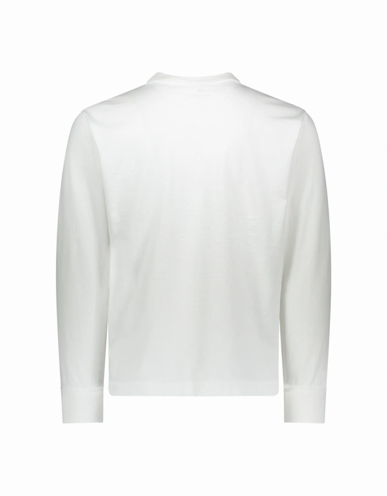 Snow peak Heavy Cotton LS Tee Shirt - White