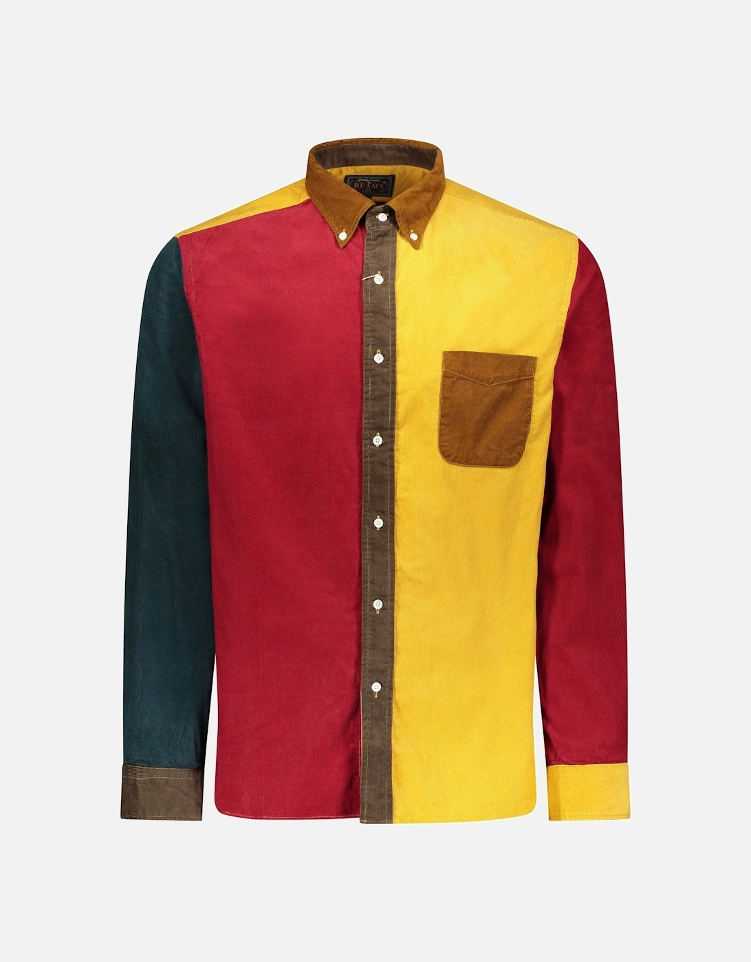 Golden Brown Corduroy Collar Shirt, 4 of 3