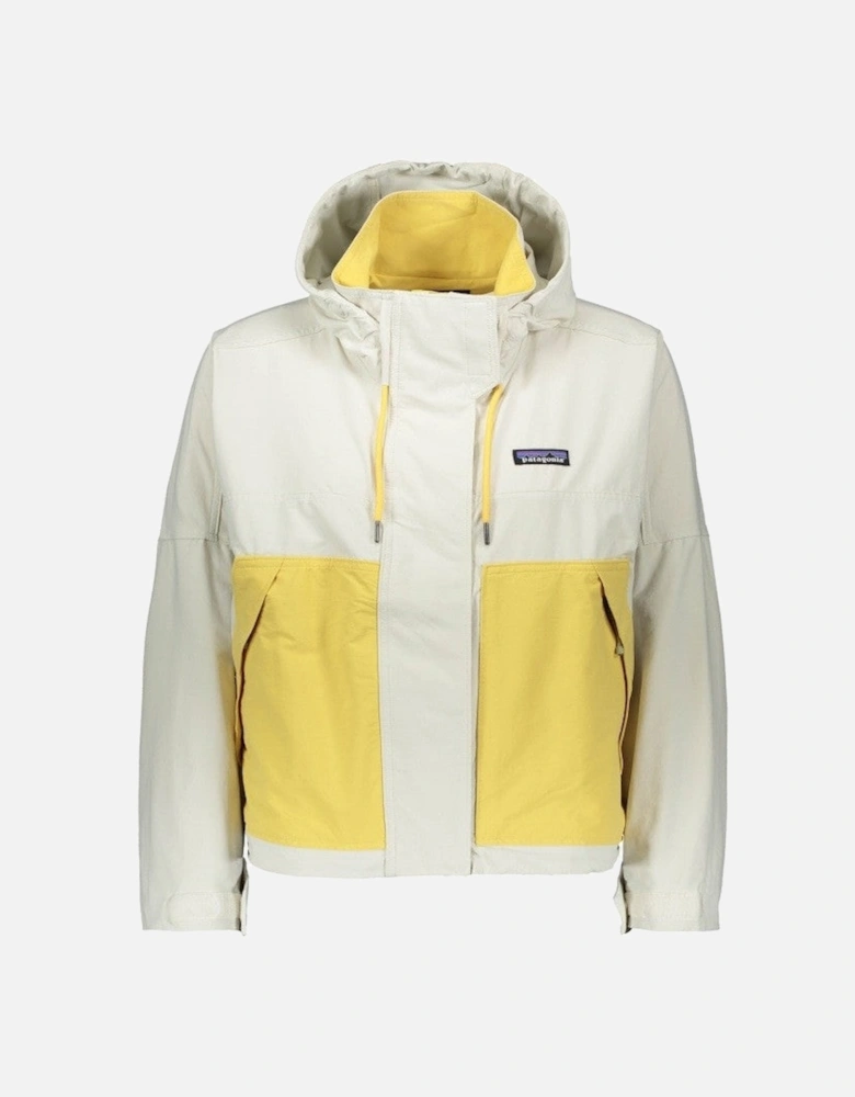 Skysail Jacket - White/Surfboard Yellow