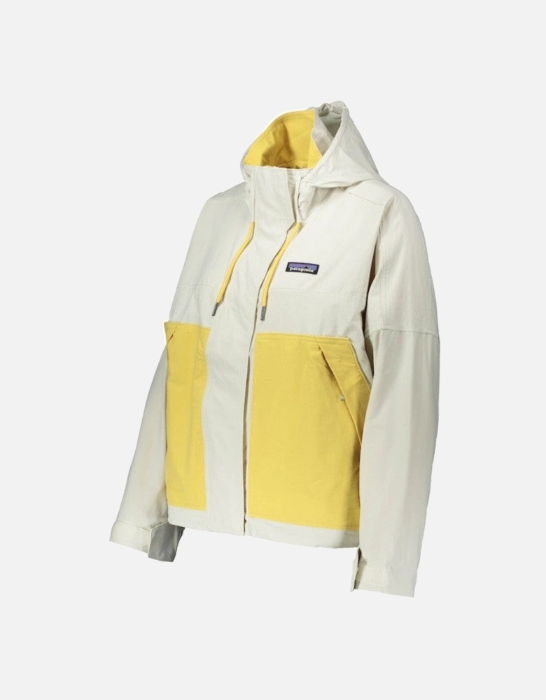 Skysail Jacket - White/Surfboard Yellow