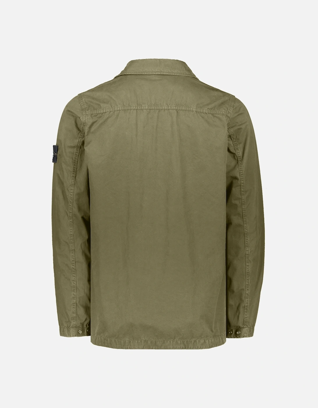 Cotton Canva Jacket - Open Green
