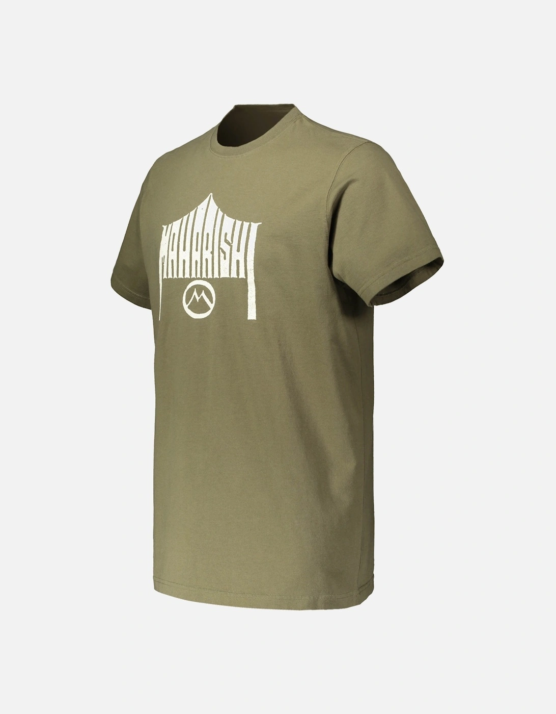 Temple Kay-One Print T-Shirt - Olive