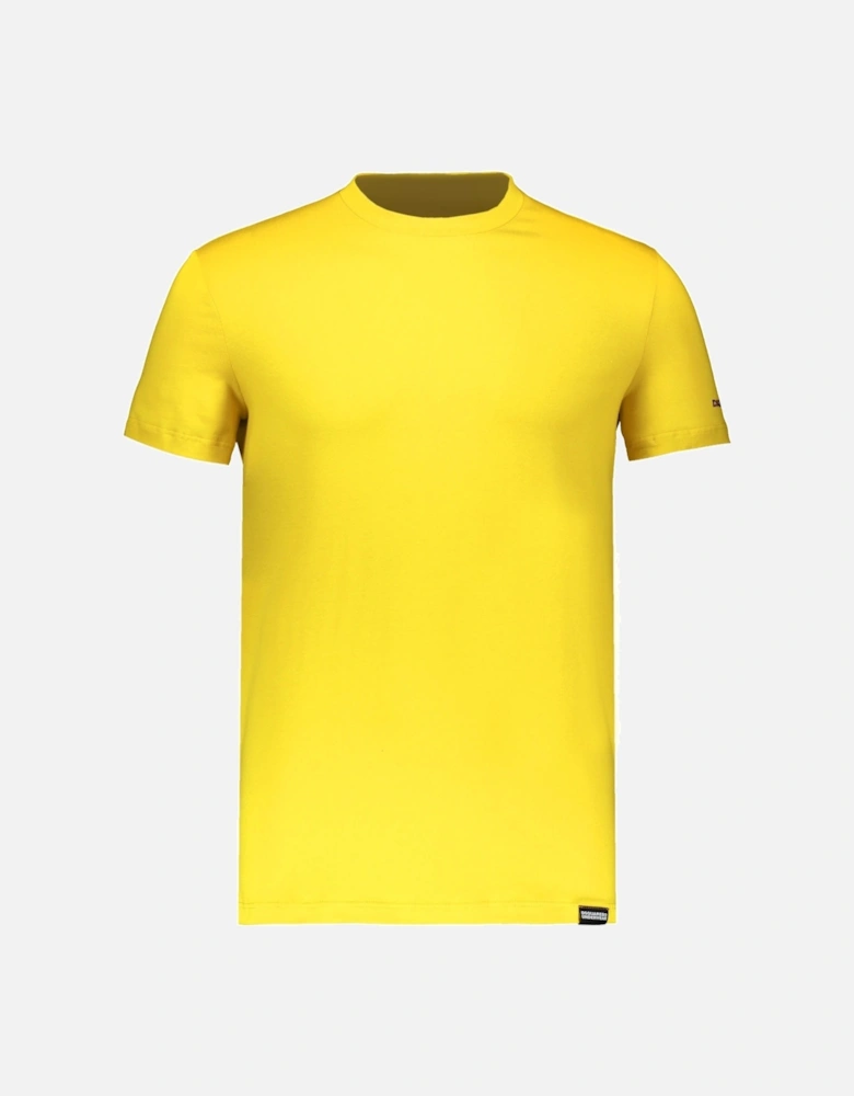 Round Neck T-Shirt - Yellow