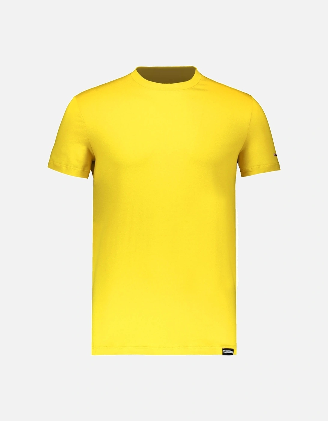Round Neck T-Shirt - Yellow, 4 of 3