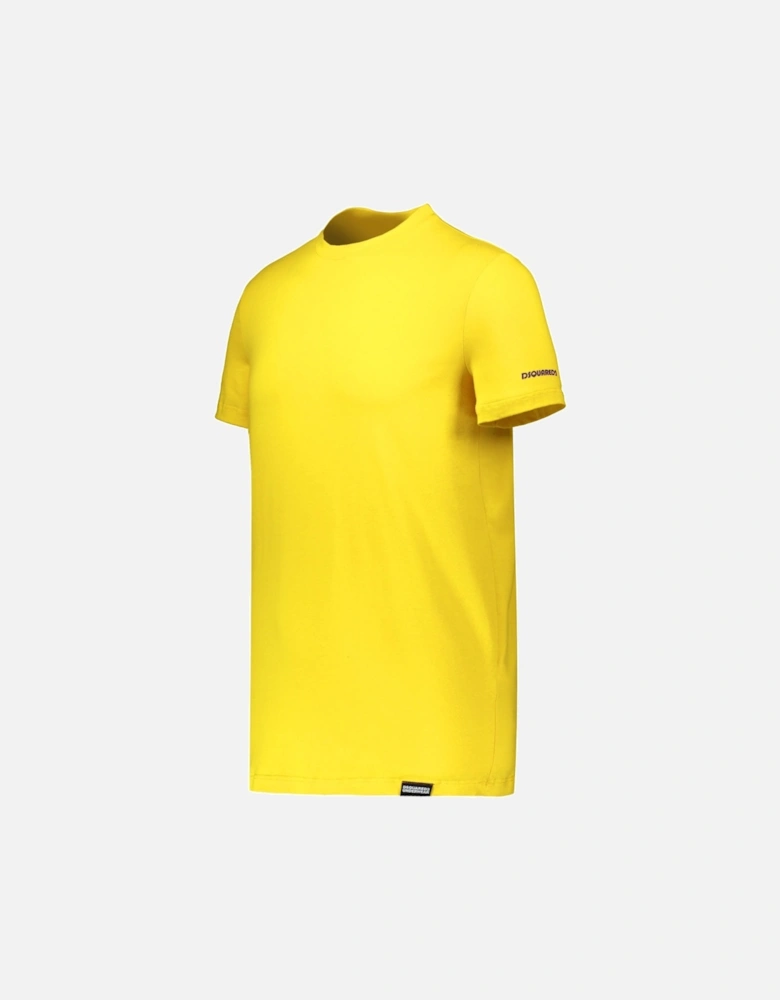 Round Neck T-Shirt - Yellow