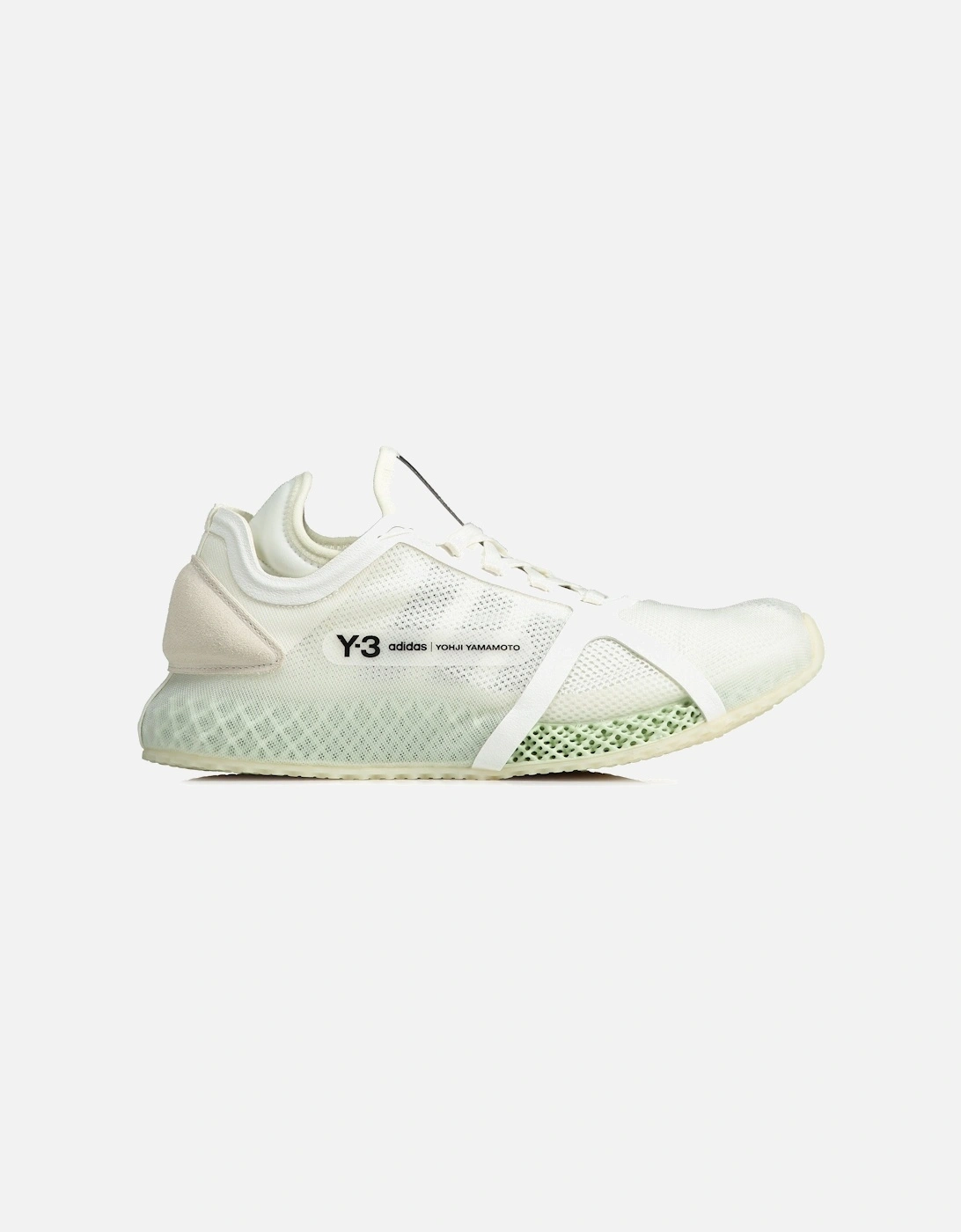 Y3 Runner 4D IOW - White /Green, 9 of 8