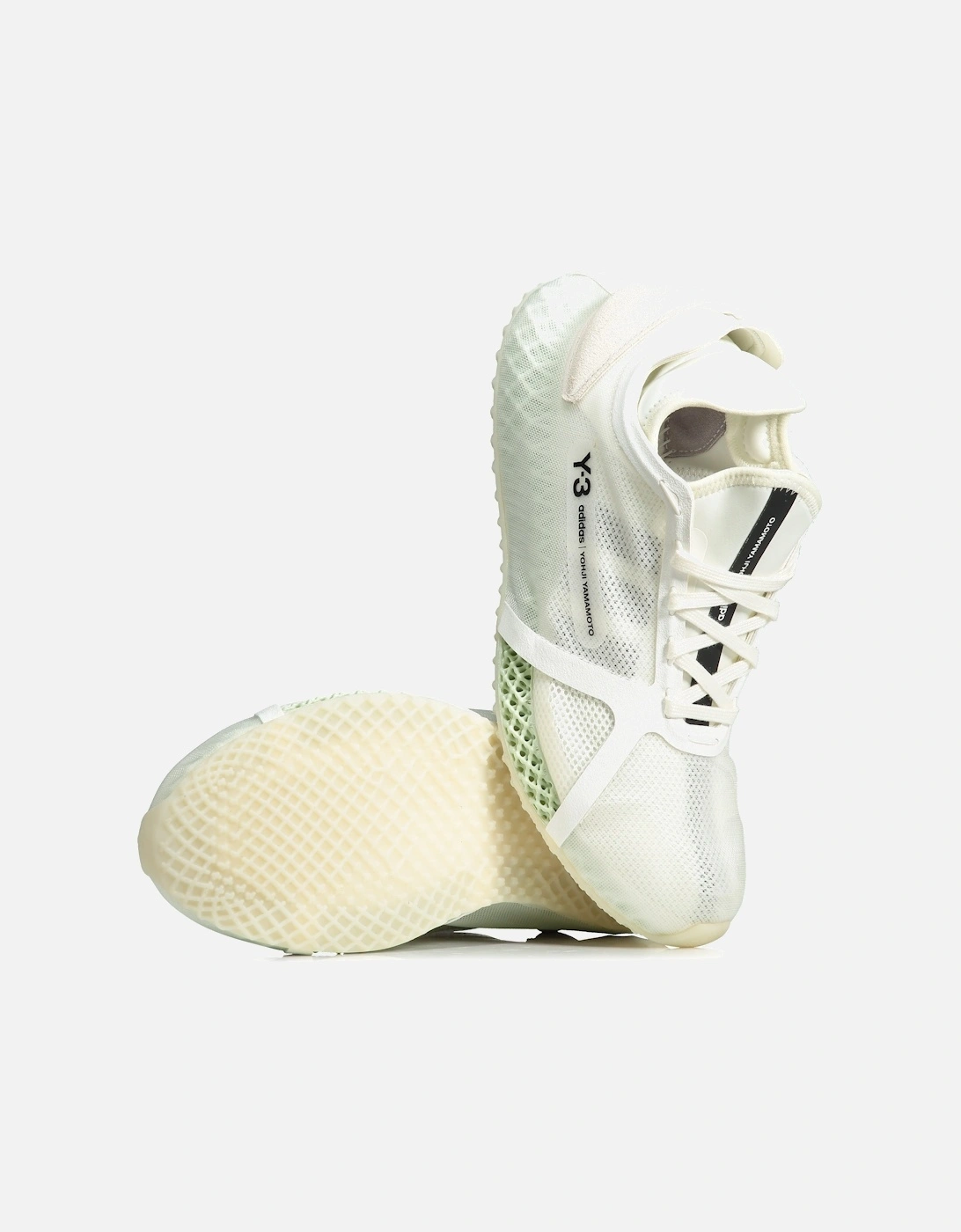 Y3 Runner 4D IOW - White /Green