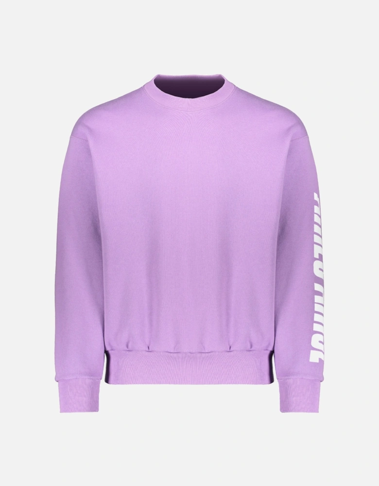 Press Gothic Sweatshirt - Amethyst