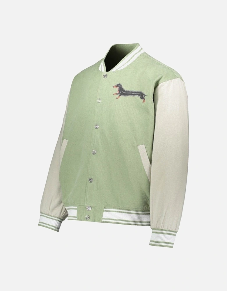 Long Bois Varsity Jacket - Coconut