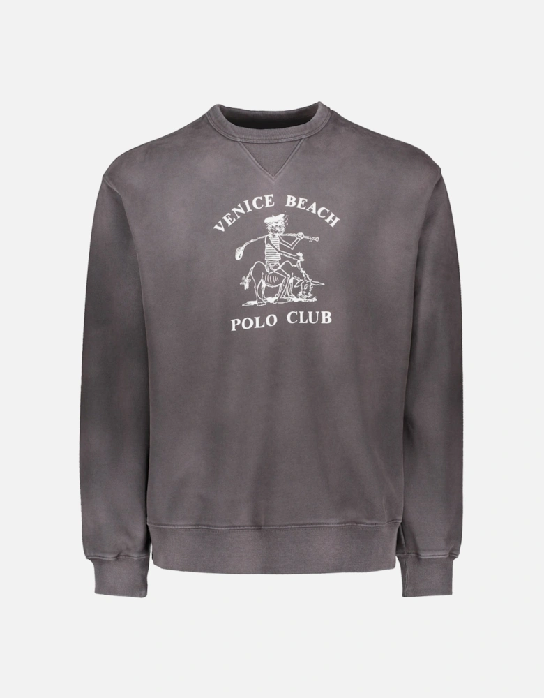 Polo Club Crewneck Sweatshirt - Black