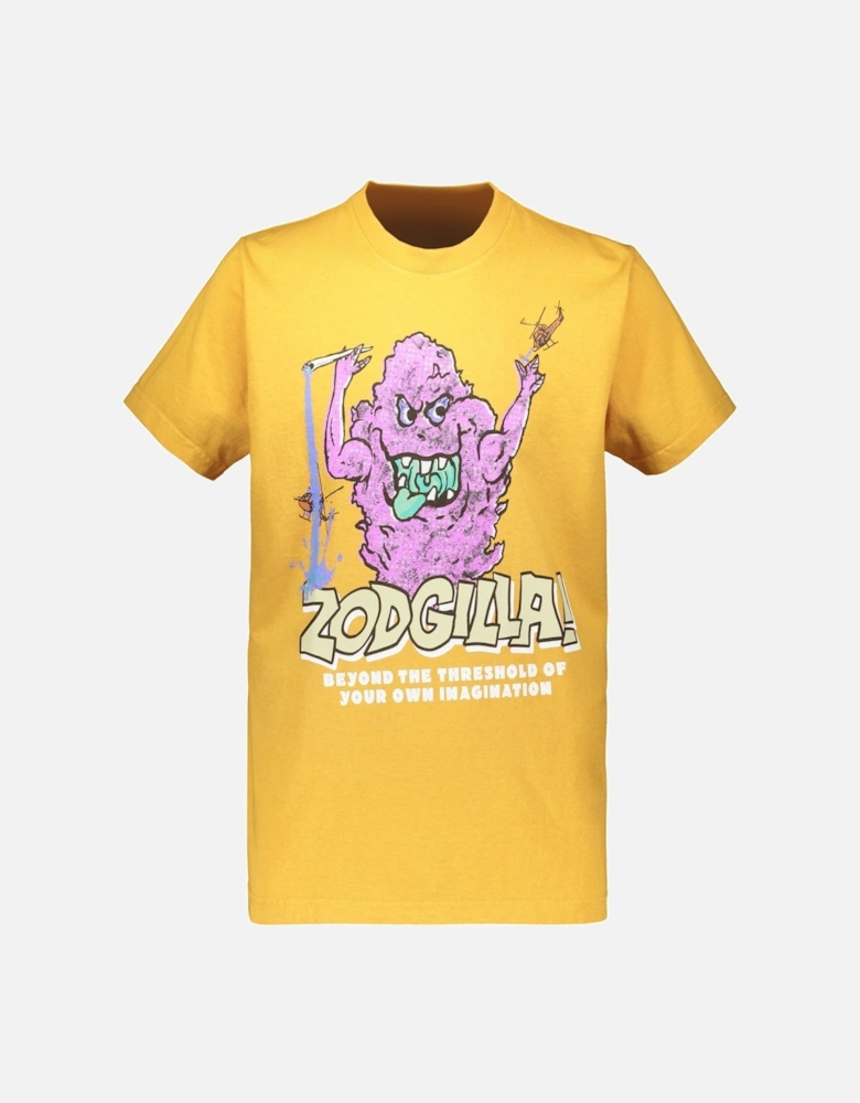 Zodgilla Tee - Down Brown